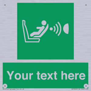 Custom safe condition child seat presence orientation detection system